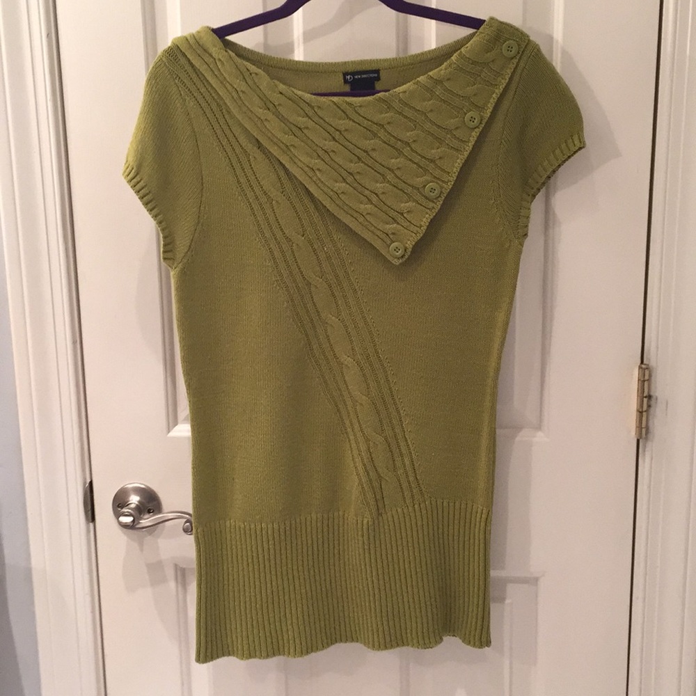 🍃Cute Short Sleeve Sweater Shirt🍃